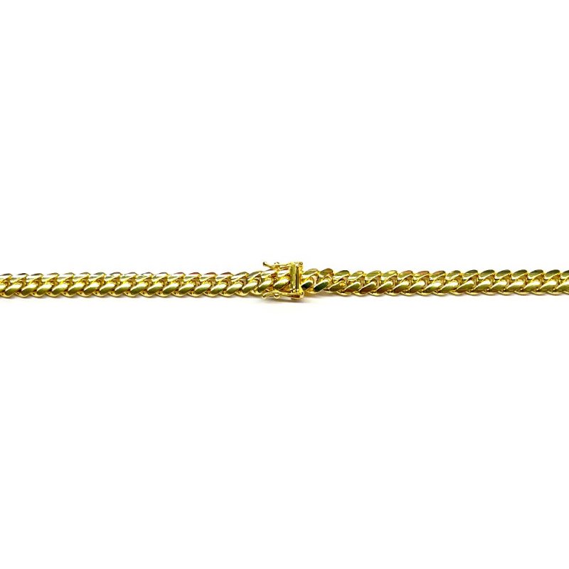 MIAMI CUBAN CHAIN 14K Yellow Gold 7mm  50cm/55cm  SOLID