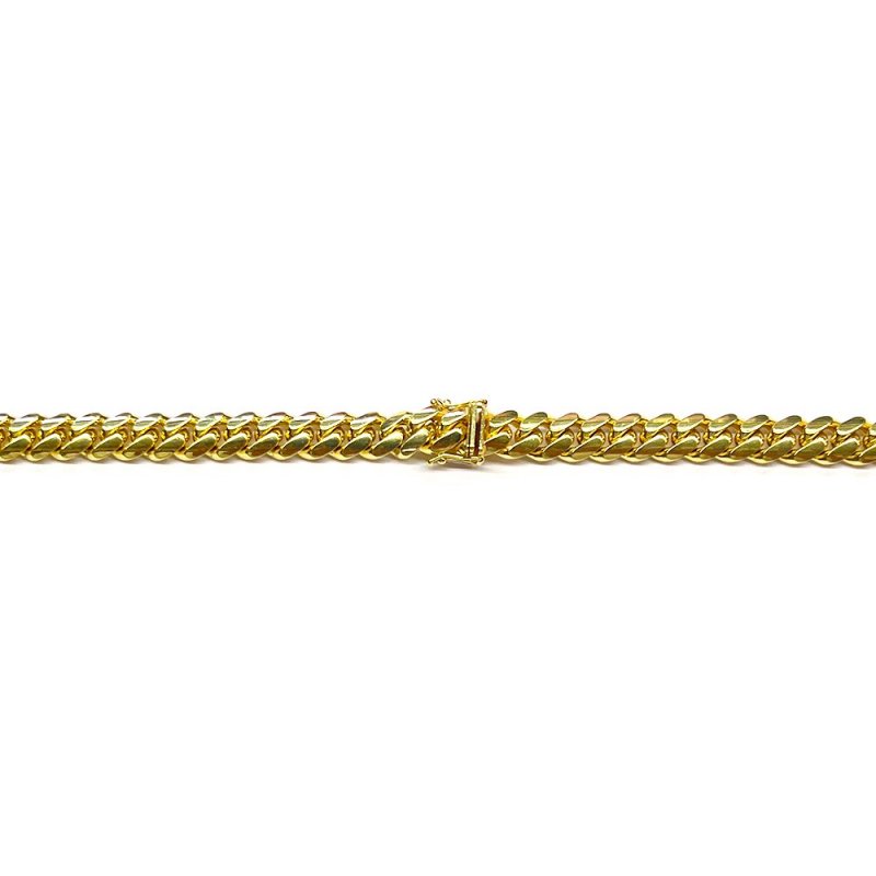 MIAMI CUBAN CHAIN 14K Yellow Gold 9.3mm  55cm  SOLID