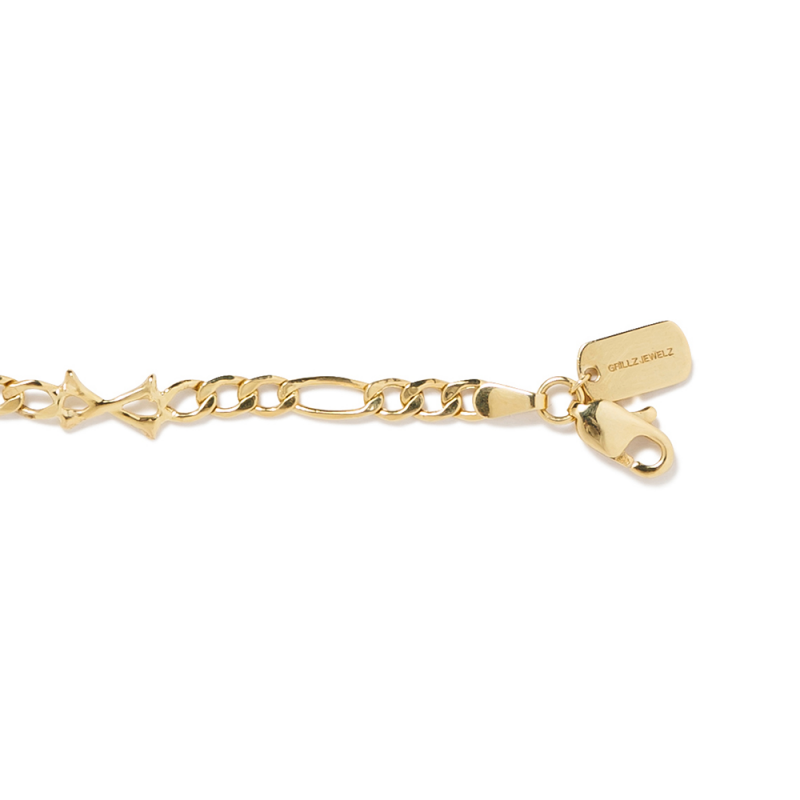 VINNY / BRACELET / GOLD. K10 / GRILLZ JEWELZ