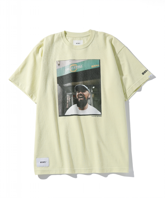 WTAPS®  SUE KWON  GRILLZ JEWELZ 20th Anniversary Tee - LIME GREEN
