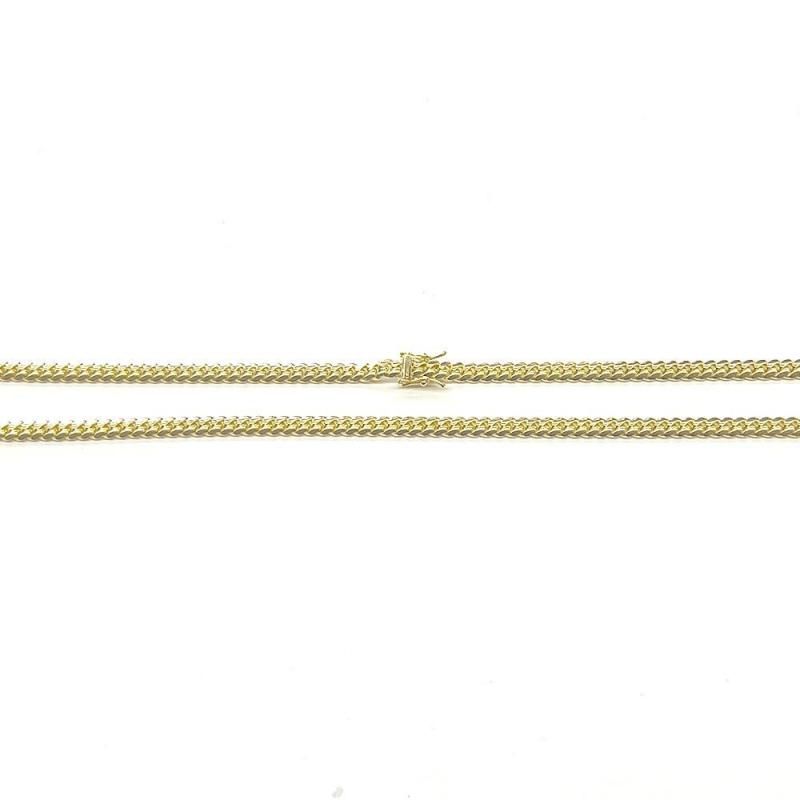 MIAMI CUBAN CHAIN 10K Yellow Gold 5mm  50cm/55cm/60cm  SOLID