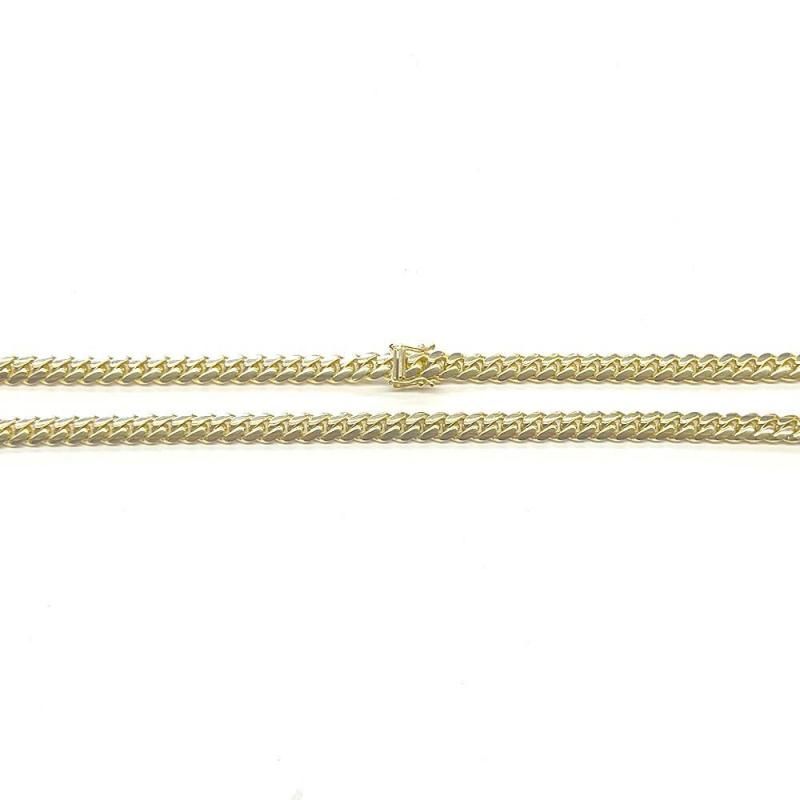MIAMI CUBAN CHAIN 10K Yellow Gold 6.8mm  50cm  SOLID
