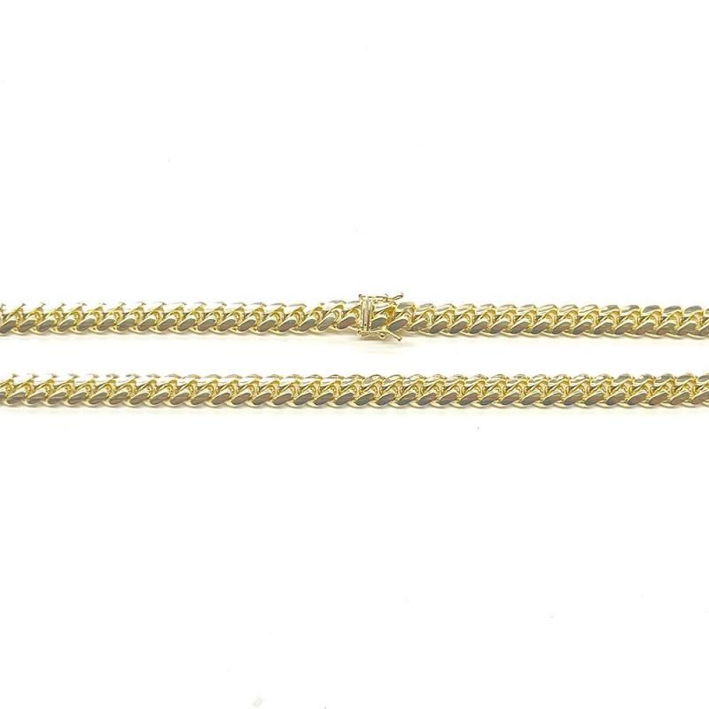 MIAMI CUBAN CHAIN 10K Yellow Gold 8mm  50cm/55cm/60cm  SOLID