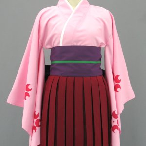 サクラ大戦 花組 真宮寺さくら 普段着 風 コスプレ衣装  Sakura Wars-Shinguji Sakura Cosplay Costume Flower Division