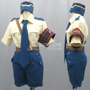 ưﵭW Endless waltz ޥ꡼ᥤǯʼ  ץ Gundam Wing Military uniform Cosplay Costume