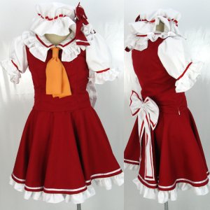 東方project 悪魔の妹 フランドール スカーレット 風 コスプレ衣装 Touhou Project-Flandre Scarlet Cosplay Costume