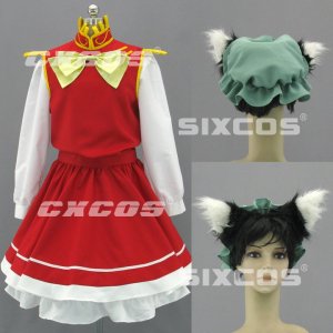 Project š̴   ץ Touhou Project-Perfect Cherry Blossom-Chen Cosplay Costume