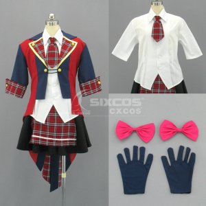 AKB48   ץ  Female Uniform School Cosplay Costume