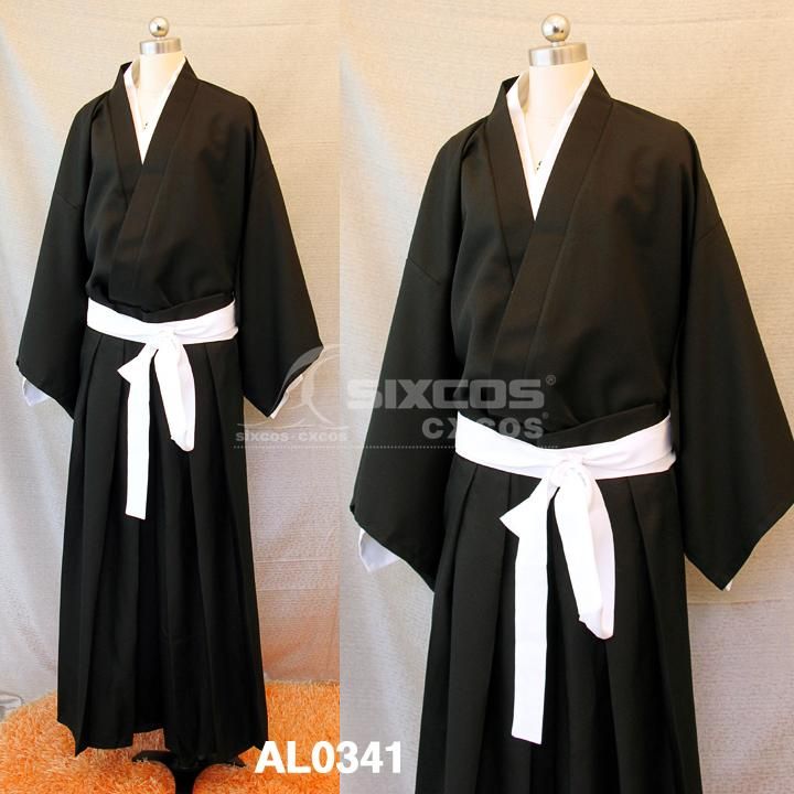 BLEACH ブリーチ 黒崎一護 風 死覇装 コスプレ衣装 Kurosaki BLEACH ブリーチ 黒崎一護 風 死覇装 コスプレ衣装 Kurosaki