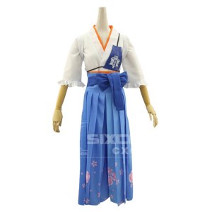 閃乱カグラ SHINOVI VERSUS -少女達の証明 雪泉 ゆみ 風 コスプレ衣装SenRan Kagura -Yumi Cosplay Costume
