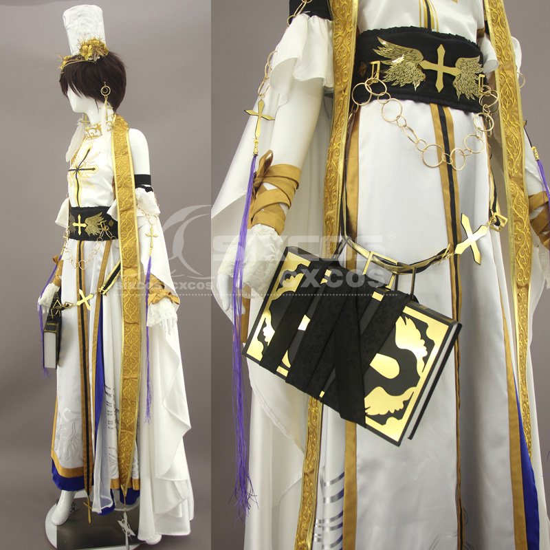 アラド戦記 Dungeon and Fighter(DNF) 女性聖職者 二度目の目覚め 風 コスプレ衣装 clergy Cosplay Costume