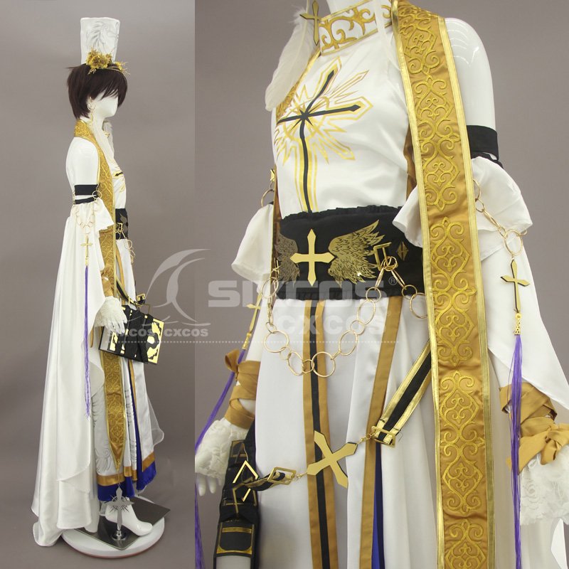 アラド戦記 Dungeon and Fighter(DNF) 女性聖職者 二度目の目覚め 風 コスプレ衣装 clergy Cosplay Costume