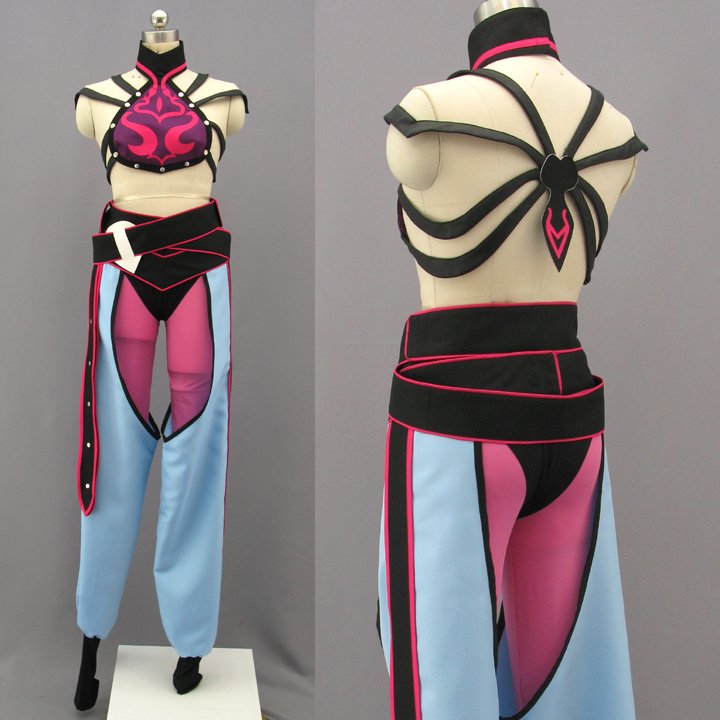 ストリートファイター IV Street fighter ジュリ 風 コスプレ衣装 Juri Han Cosplay Costume