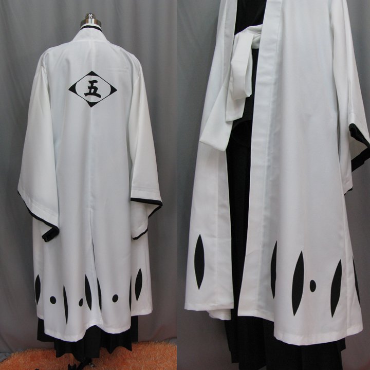 BLEACH 五番隊 藍染惣右介 風 コスプレ衣装 5th Division Captain Aizen Sousuke Cosplay