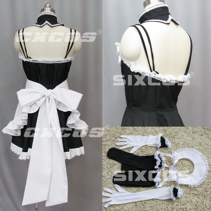 これが私の御主人様 倉内安奈 風 メイド服 コスプレ衣装 Anna Kurauchi Maid Cosplay Costume