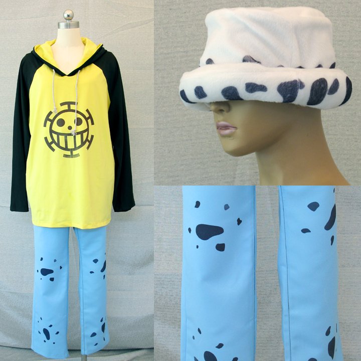 ONEPIECE ワンピース トラファルガー・ロー 風 コスプレ衣装