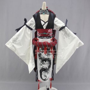 Fate/Samurai Remnant -   ץ 塼 ϥ Miyamoto Musashi Cosplay Costume