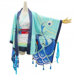 ۻ ʿµ - ĸϮ  ץ ϥ 塼  
 Prajnaparamita green carp Cosplay Costume Clothing 