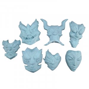 ꡼֡쥸 LOL -  ˺줶 ޥ 7ĥå ץƻ League of Legends The Unforgotten Yone Cosplay masks 