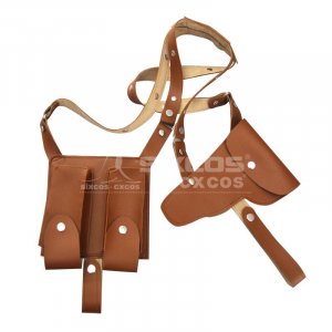 Хϥ4 - 쥪 󥰥ۥ륹 ץƻ Resident Evil Leon shoulder strap and holster Cosplay Prop