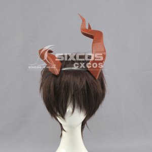 󥽡ޥ - εγ ȱ ץۡ ꡼ Eve Figth Song npc Cosplay Dragon Horn 