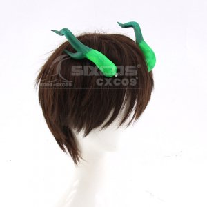 ѡƥ - Фε Ƭ ץƻ ץۡ ꡼ Sausage Party Green Dragon Horn props Cosplay horns