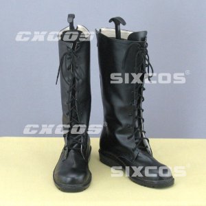   եȥϥ  ץ ꡼ ѥ֡ķ Black Butler Kuroshitsuji Ciel Phantomhive Cosplay Boots