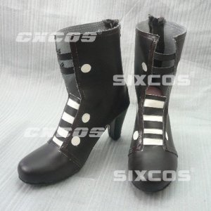  Ԣ̵  ̼  ץ ѥ֡ķ Dynasty Warriors - Bao Sanniang Halloween General Cosplay Lolita Boots 