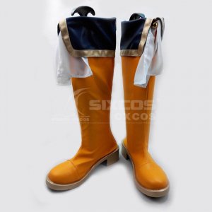 ֥饤!  ǵ  ϥ ץ췤 ֡ Love Live!  Honoka Kousaka Halloween Cosplay Boots Shoes