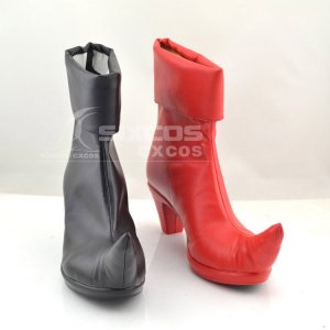 DCߥå Хåȥޥ ϡ쥤   ϥ ץ췤 ֡ Batman The Animated Series Harleen Quinzel Cosplay Shoes