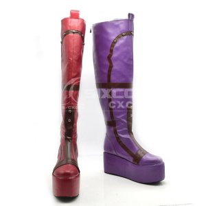 DCߥå  å ե ϡ쥤   ץ췤 ֡ Harleen Quinzel  Cosplay Shoes