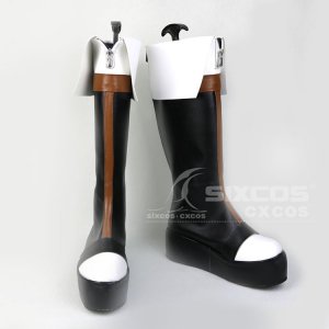 ֥å ֥å   ץ֡ķ cosplay boots Black Cat - Aihara Enju Halloween Cosplay Boots Shoes