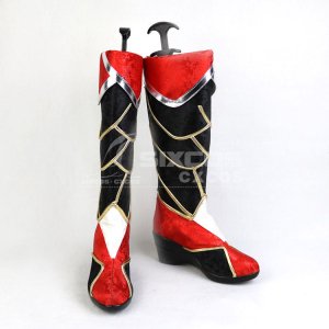 ꡼  쥸    ϥ ץ췤 ֡ LOL Ahri Halloween Cosplay Boots Shoes