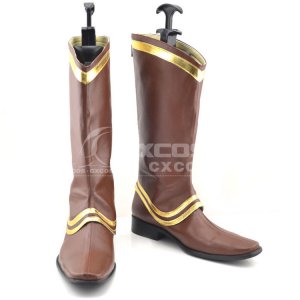 ꡼  쥸  Ezreal  ϥ ץ췤 ֡ LOL Ezreal Halloween Cosplay Boots Shoes