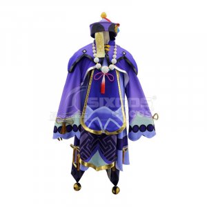  -  ʤ  ץ 塼 ϥ 塼 Genshin Impact - Qiqi Cosplay Costume
