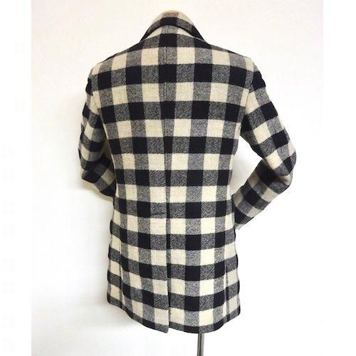 TAGLIATORE チェック柄 ダブルブレストコート TAGLIATORE チェック柄 ダブルブレストコート