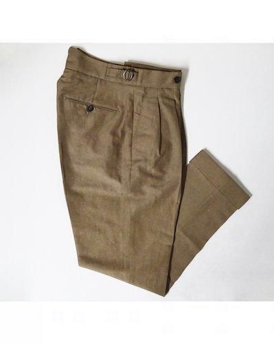 【BERWICH】 「SCOTCH」リネン・コットン ネップ入りパンツ - SUGURU SHOP