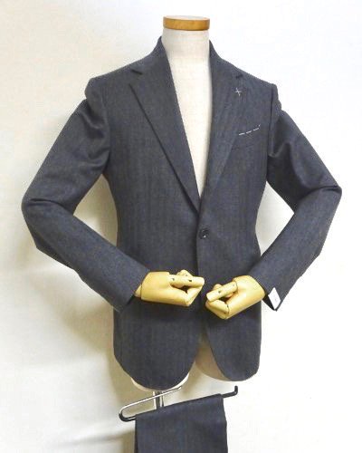 24,000円De Petrillo ヘリンボーン スーツ
