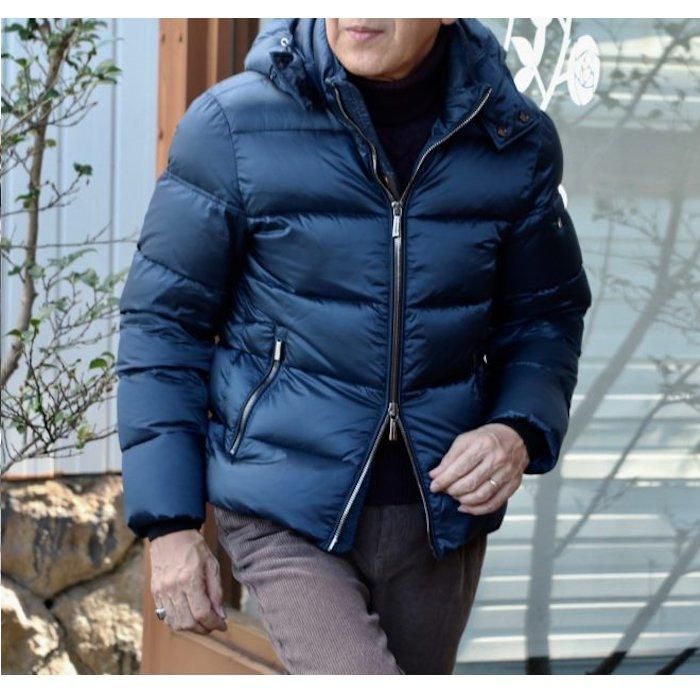 MooRER】「BRETT-SH」 フード取り外し付きダウンジャケット - SUGURU SHOP