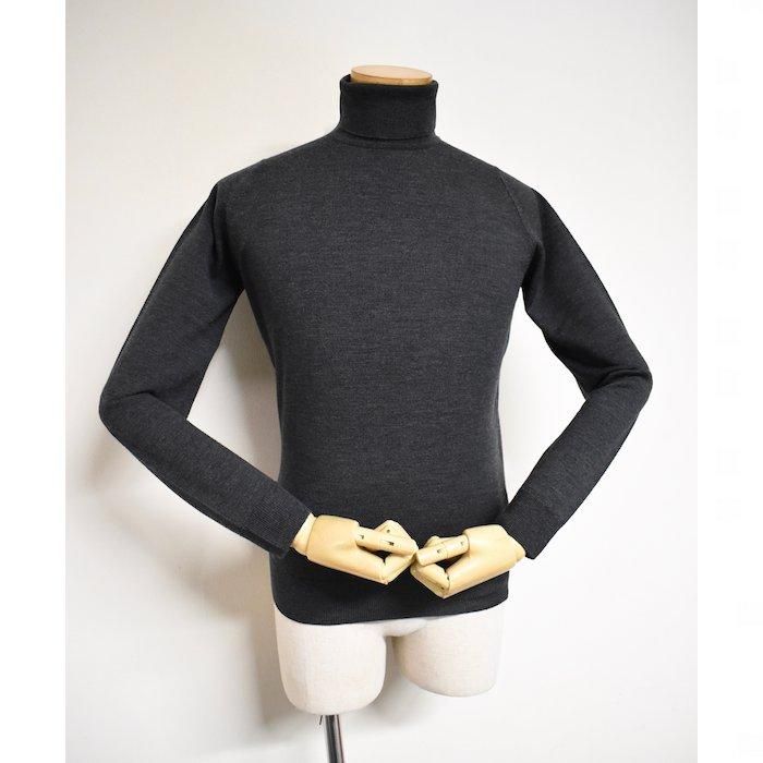JOHN SMEDLEY】「CONNELL」24Gタートルネックニット - SUGURU SHOP