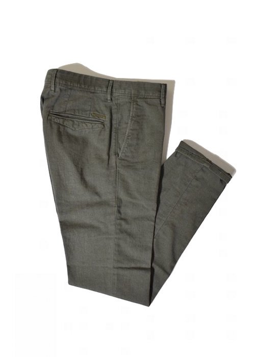 INCOTEX SLACKS（インコテックススラックス) モスグリーン-