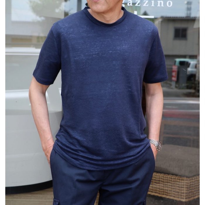 【PHIL PETTER】リネン半袖Tシャツ - SUGURU SHOP