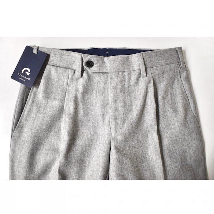 GERMANO】「CITY」ウーステッドフラノパンツ - SUGURU SHOP