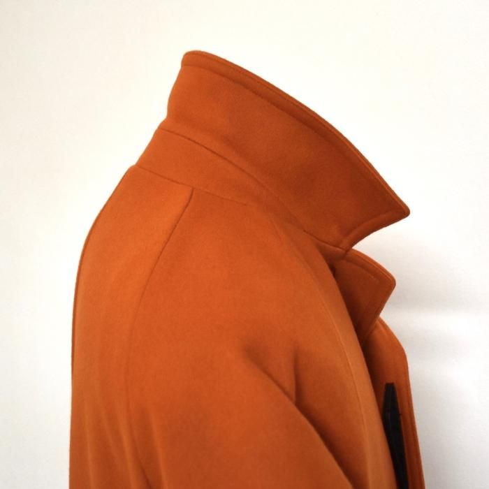 TAGLIATORE】「LOYD」カシミア混ウールメルトン オレンジカラー