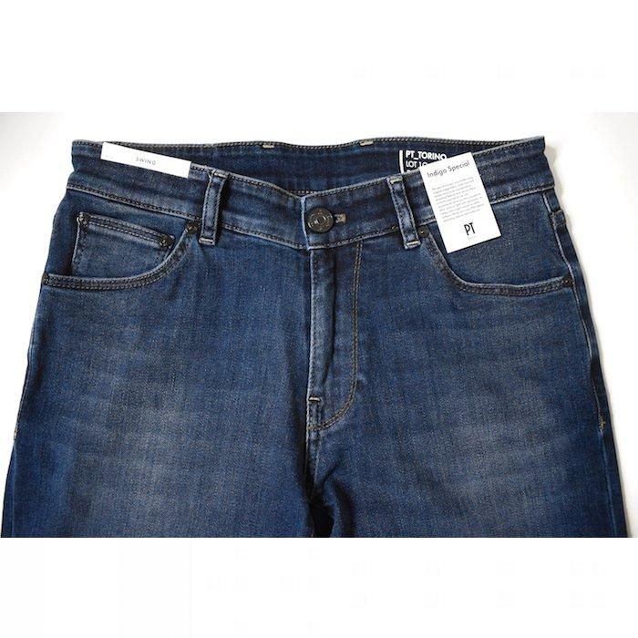 PT TORINO】「DENIM」SWING ウォッシャブルインディゴ5Pパンツ