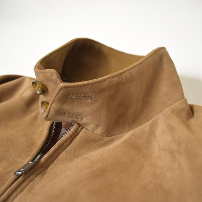 BARACUTA】「G9 スエード」 ゴートスエードハリントンジャケット