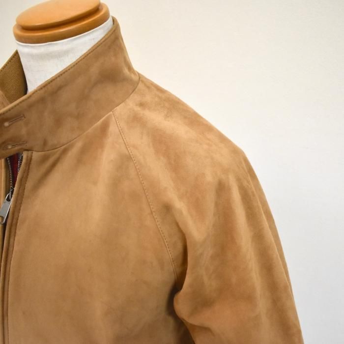 BARACUTA】「G9 スエード」 ゴートスエードハリントンジャケット