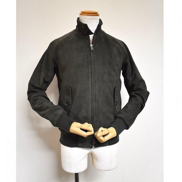 BARACUTA】「G9 スエード」 ゴートスエードハリントンジャケット