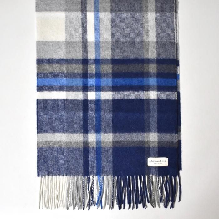 Johnstons of Elgin カシミヤ中判マフラー Johnstons of Elgin】カシミヤ中判マフラー - SUGURU SHOP