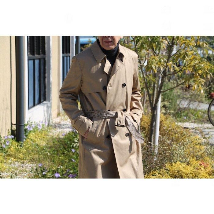 HERNO】「RAIN COLLECTION」ローコットンギャバジントレンチ